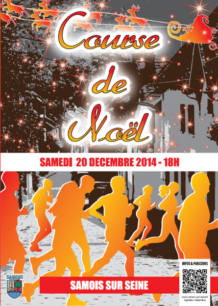 Course de noel samois sur seine m